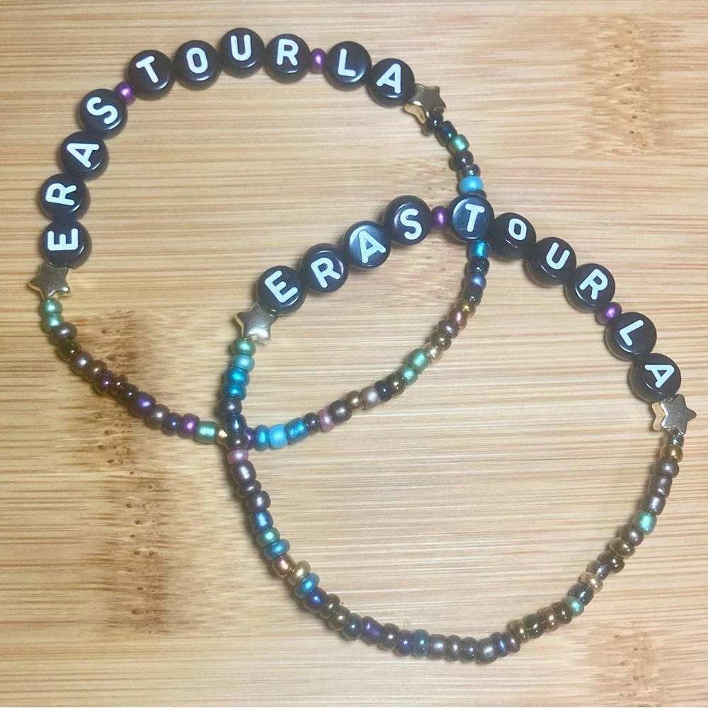 2 Taylor Swift Matching Eras Tour LA Friendship Bracelets